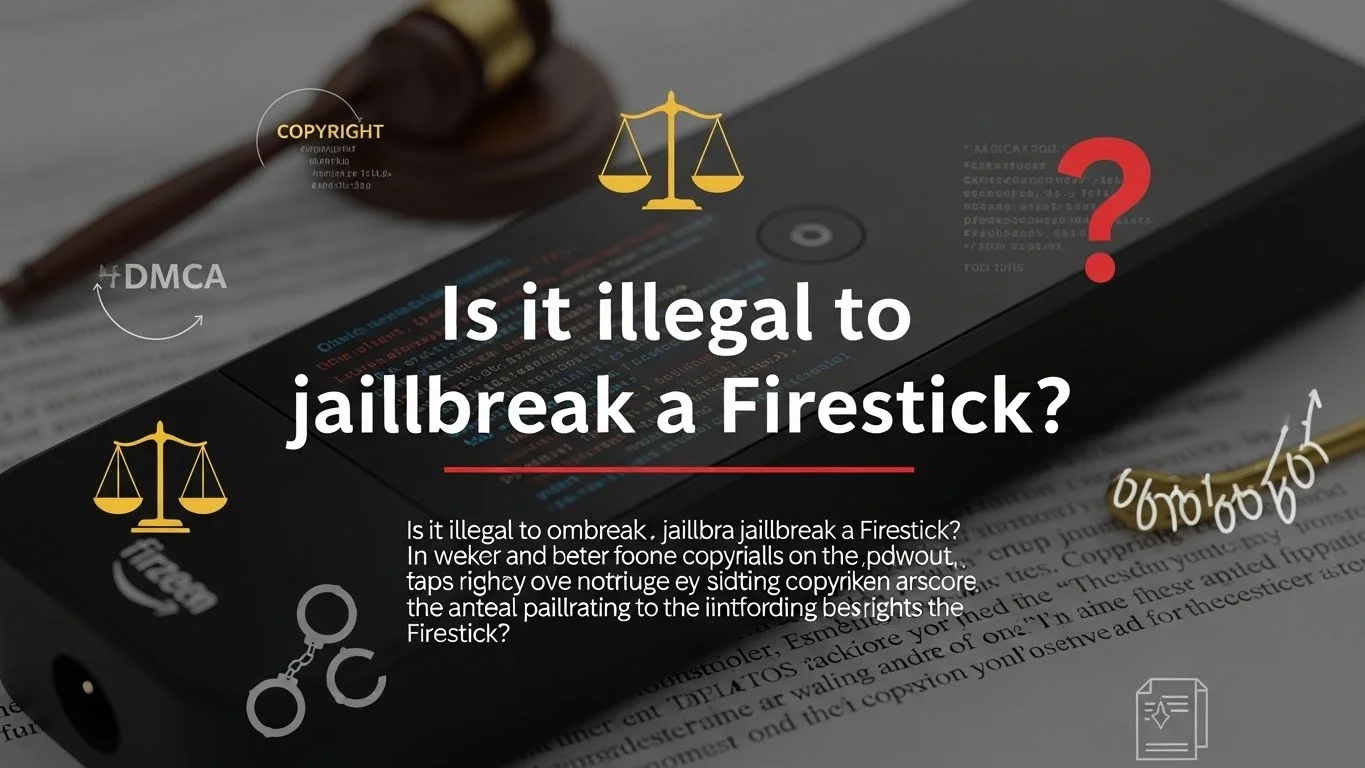 Is It Illegal To Jailbreak A Firestick