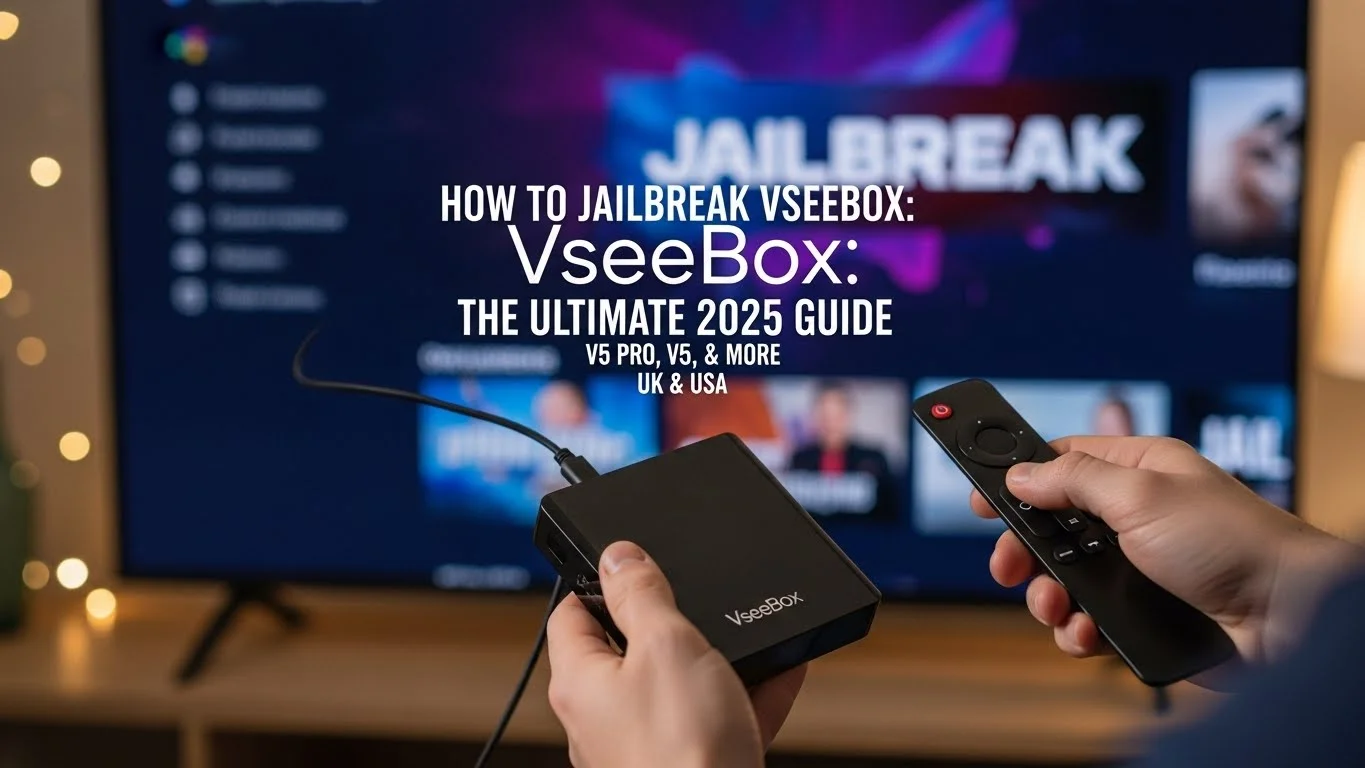How to Jailbreak VseeBox The Ultimate 2025 Guide for All Models (V5 Pro, V5, & More) in the UK & USA