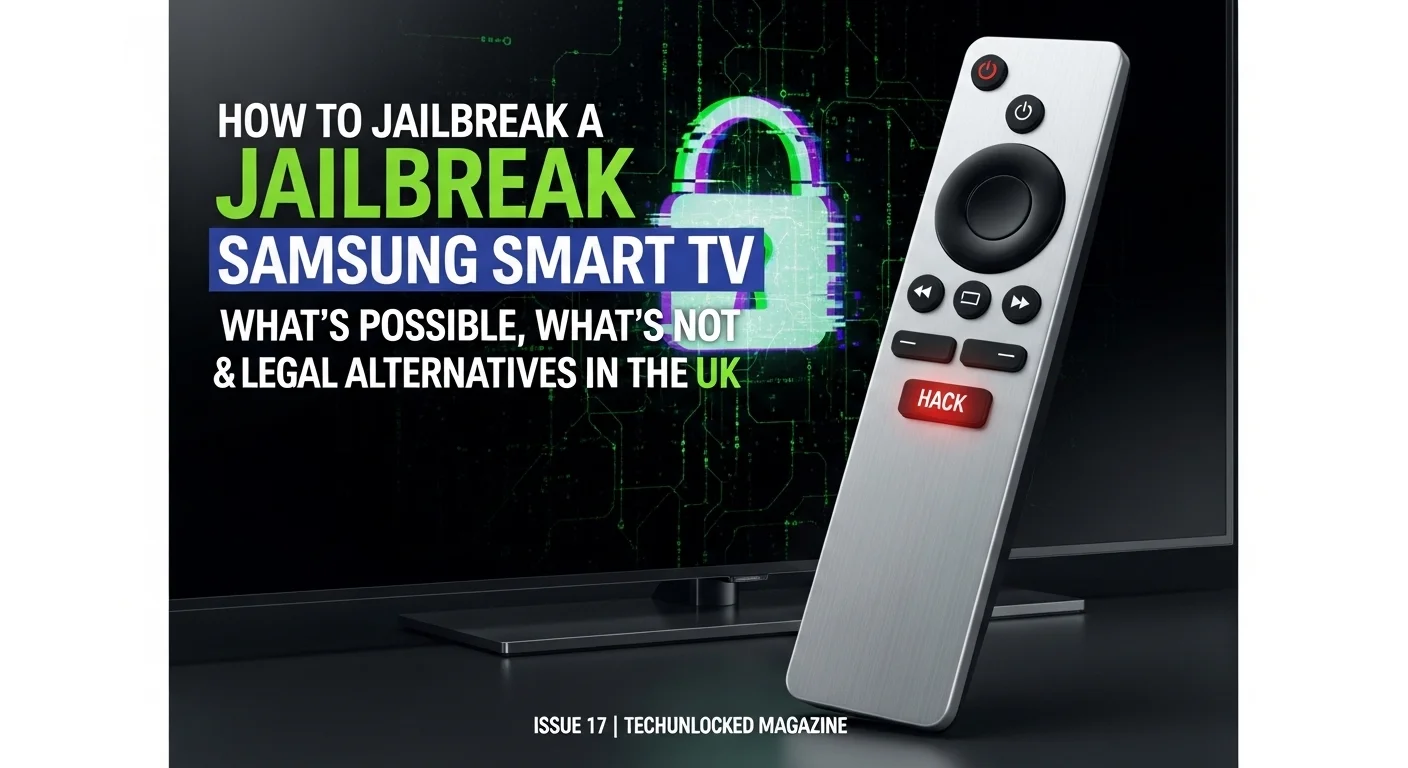 How to Jailbreak a Samsung Smart TV What’s Possible, What’s Not & Legal Alternatives in the UK